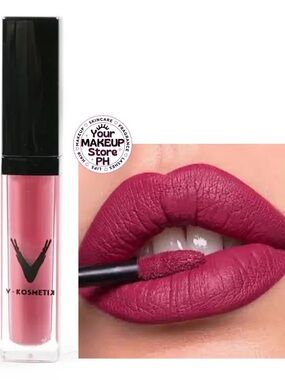 V Kosmetik CREAMY LIQUID VELVET LIPSTICK- BUBBLY NEW In Box